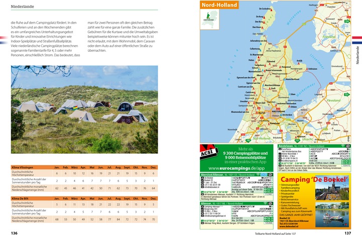 Immagine prodotto HV ACSI Campingf Europa 2024 (Tedesco, Hallwag, ACSI, 2023)