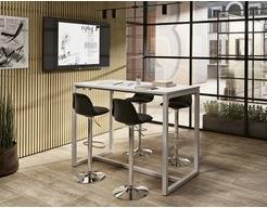 Image du produit Paperflow Table haute easyDesk hêtre rectangulaire 114,0 x 75,0 x 110,0 cm (114 x 75 x 110 cm)