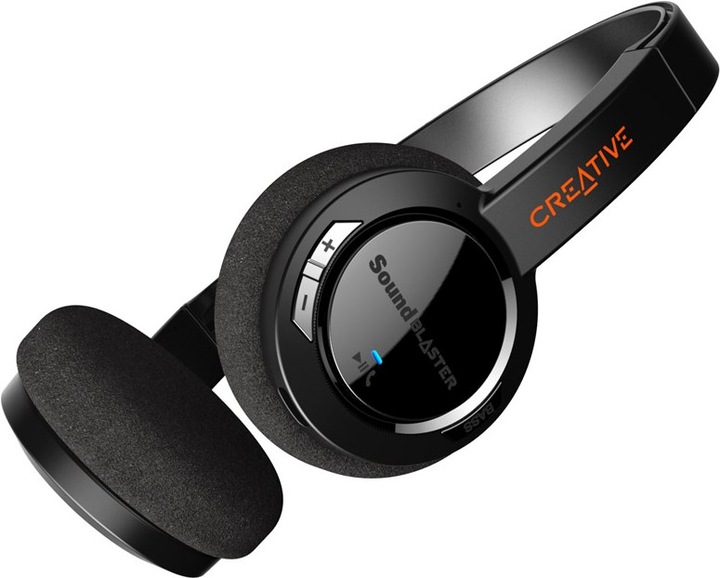 Image du produit Creative SOUND BLASTER JAM V2 Casque d'écoute sans fil Bluetooth noir (ANC, 22 h, Sans fil)
