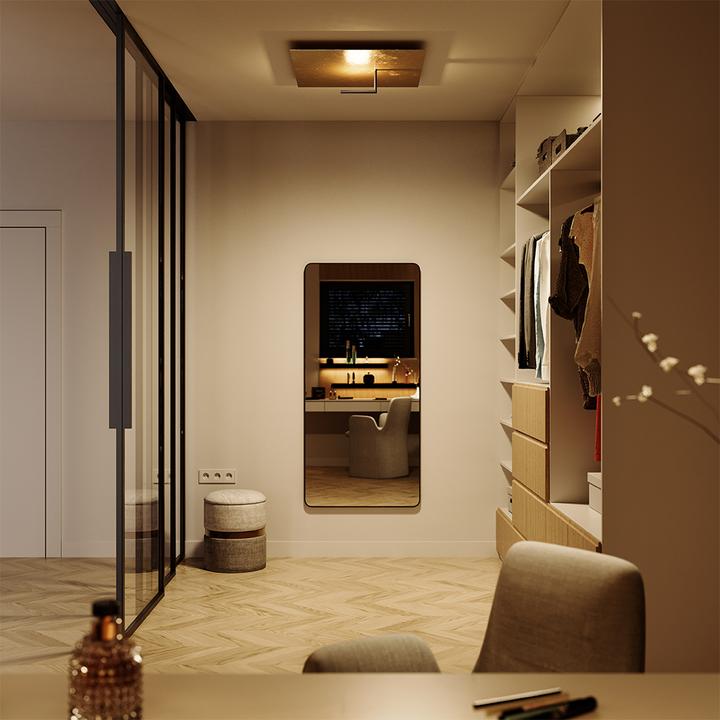 Produktbild s.luce LED Wand- und Deckenlampe Edge (1600 lm)