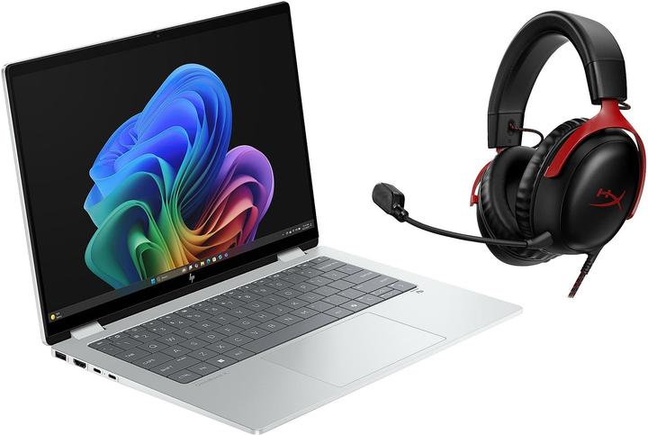 Actual product image HP Omnibook X Flip 14 Next Gen AI PC (14", Intel Core Ultra 7 256V, 16 GB, 512 GB, CH)
