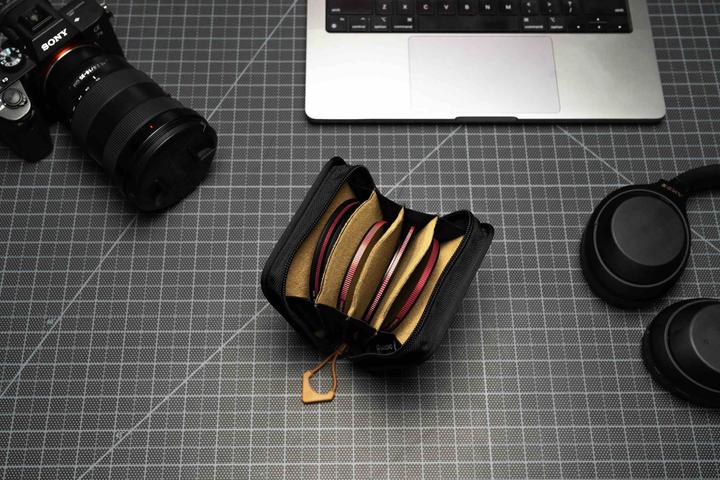 Actual product image Wandrd Lens Filter Case, Dallol Yellow (Camera case, 0.65 l)