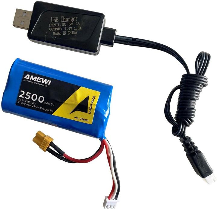 Produktbild Amewi Mercedes-Benz Arocs Kipper 6x6 1:14 RTR rot (RTR Ready-to-Run)