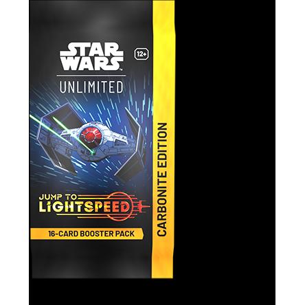 Star Wars Umschalten auf Lichtgeschwindigkeit Carbonite Edition-Booster Pack (Englisch)