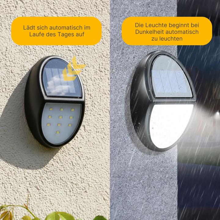 Image du produit Hermex Éclairage de façade solaire à LED (30 lm, IP65)