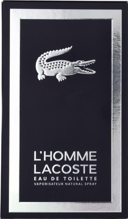 Actual product image Lacoste L'Homme EDT 100 ml (Eau de toilette, 100 ml)