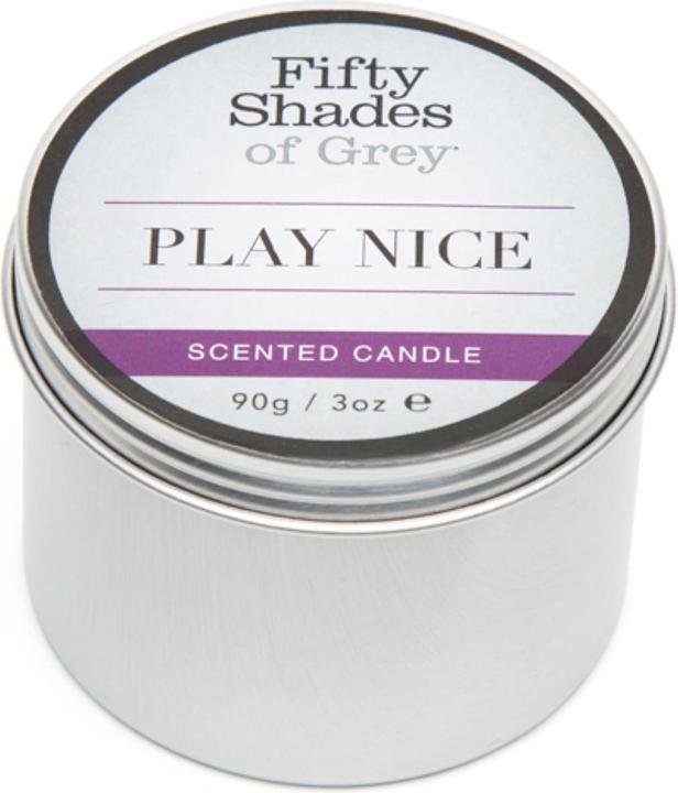 Produktbild Fifty Shades of Grey Play Nice Vanilla Candle - Black