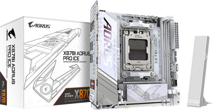 Gigabyte X870I AORUS Pro ICE (AM5, AMD X870, Mini-ITX)