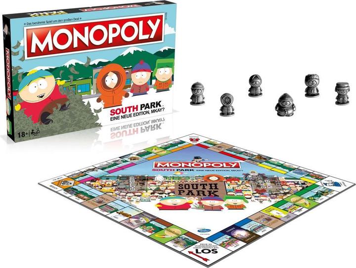 Produktbild Winning Moves Monopoly - Southpark (Deutsch, 2 - 6 Spieler)