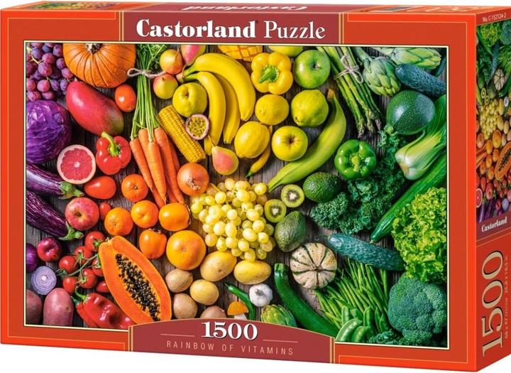 Castorland Puzzle 1500 Pieces - Rainbow of Vitamins (1500 pieces)