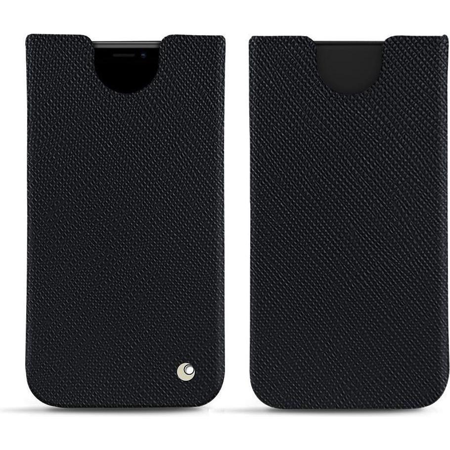 Thumbnail - Noreve Lederschutzhülle (Apple iPhone XR), Smartphone Hülle, Schwarz