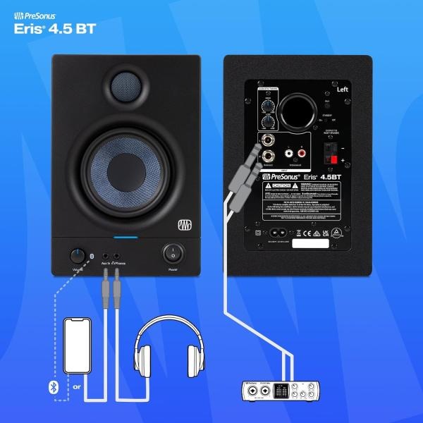 Productafbeelding PreSonus Eris 4.5BT (2e generatie) (Actief, Paar, 2x 25 W)