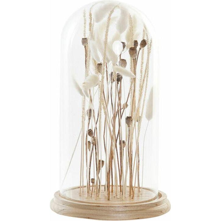 DKD Home Decor, Statuette e sculture decorative, Deko-Figur Kristall (18 x 18 x 32 cm)