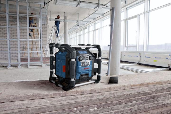 Actual product image Bosch Professional Radio GPB 18V-5 SC (DAB+, FM, Bluetooth)