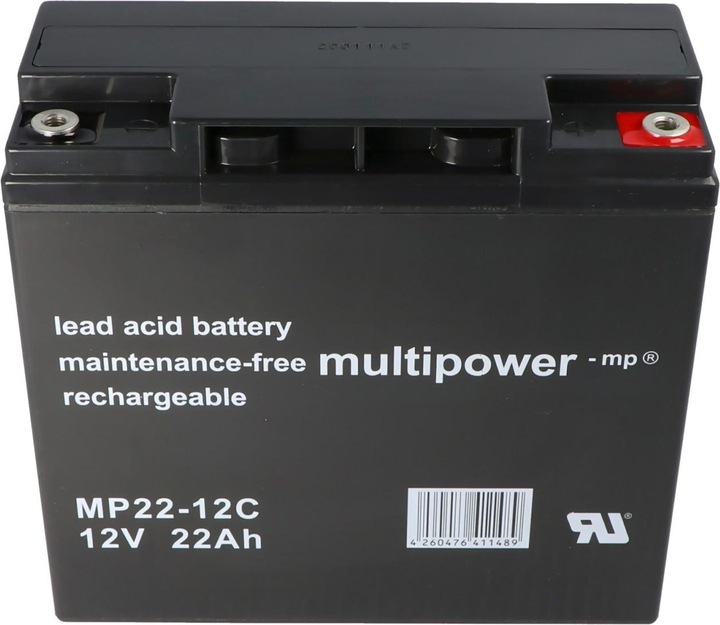 Actual product image Yuasa Battery YPC22-12 (12 V, 22 Ah)