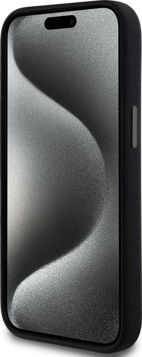 Produktbild DKNY DKHMP14SSMCHLK iPhone 14 / 15 / 13 6.1" czarny/black hardcase Liquid Silicone Small Metal Logo (Apple iPhone 14)