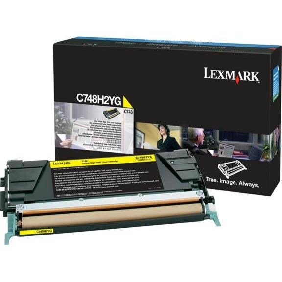 Lexmark, Toner, C748 (Y)