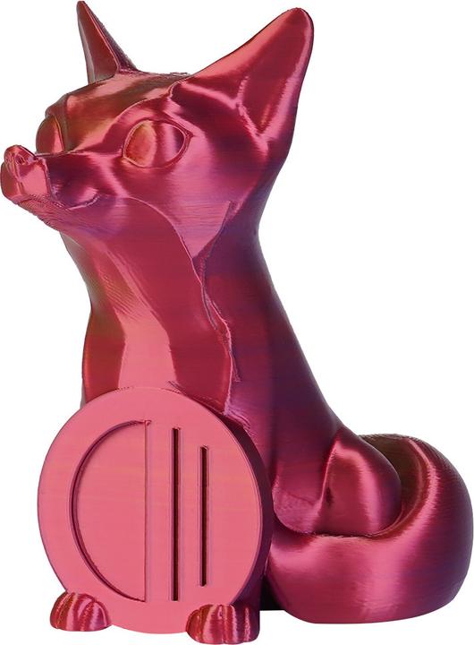 Productafbeelding Copymaster3D Tri-Silk 3D Printer Filament, 1.75 mm, red/gold/purple (PLA, 1.75 mm, Veelkleurig)