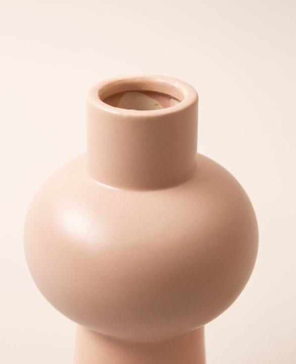 Actual product image Esmée Ceramic Vase Old Pink