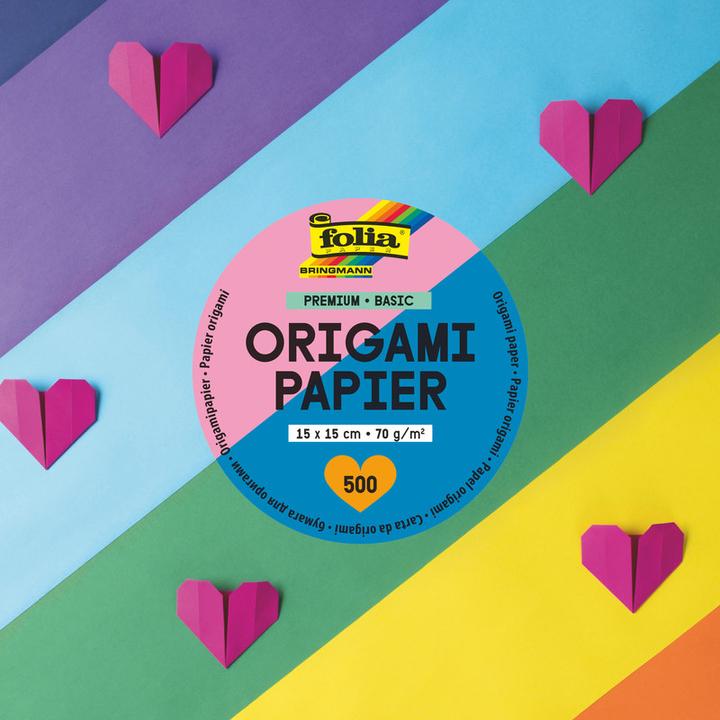 Actual product image Folia Premium folding sheets 65g/m², BASIC, 15x15cm (65 g/m²)