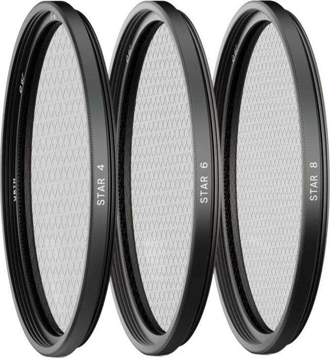 Image du produit Urth 58mm Star 4 point, 6 point, 8 point Lens Filter Kit (58 mm, Filtres d'effet)