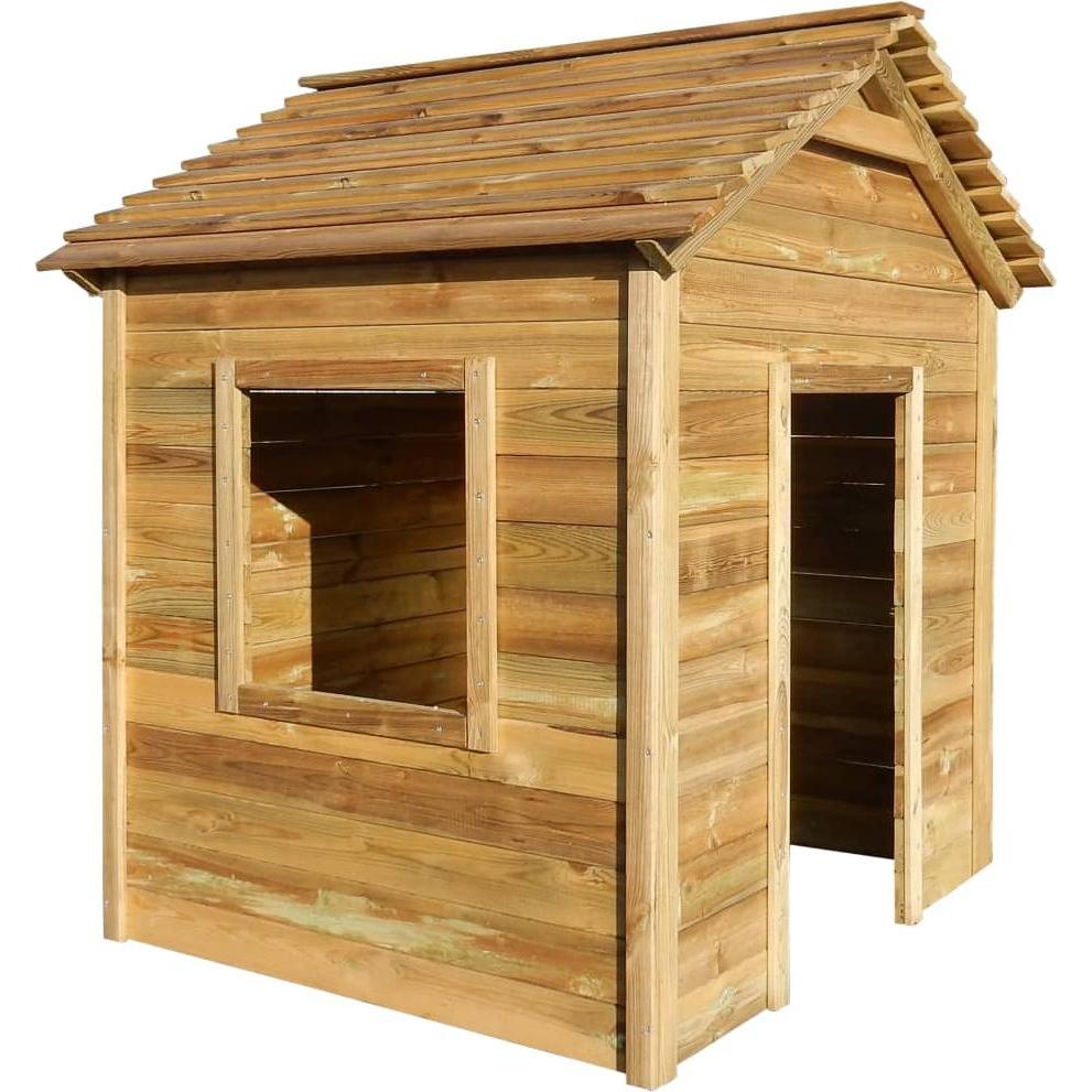 Thumbnail - VidaXL Garten-Spielhaus 123×120×146 cm Kiefernholz