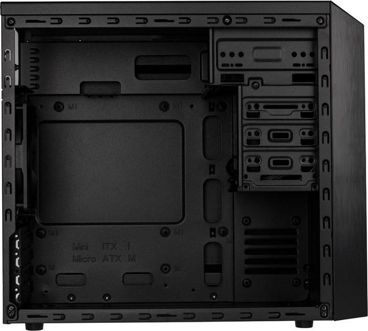 Actual product image Silverstone Precision PS16 Micro-ATX case (mATX)