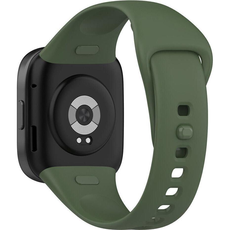 Thumbnail - Strap-it Silikon Armband (Silikon), Uhrenarmband, Grün
