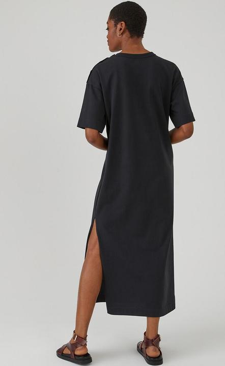 Image du produit La Redoute Collections Longue robe en jersey avec patte de boutonnage sur l'épaule (M)