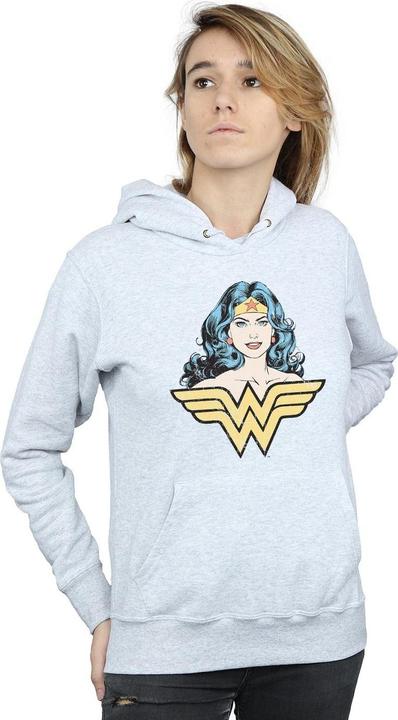 Image du produit - Sweat à capuche WONDER WOMAN GAZE - Femme (S)