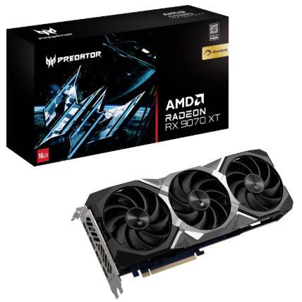 Acer Predator BiFrost Radeon RX 9070 XT OC (16 GB), Grafikkarte