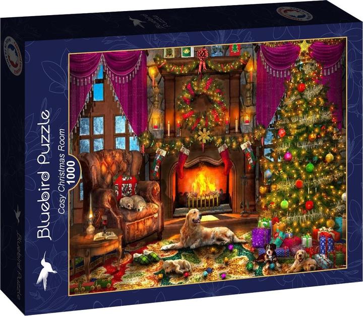 Immagine prodotto Bluebird Puzzle 1000 pezzi Camera di Natale accogliente (1000 pezzi)
