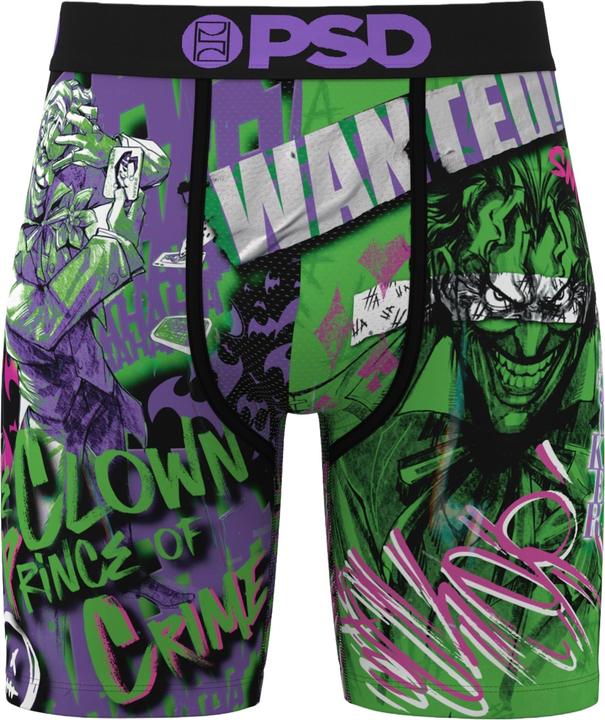 Produktbild PSD Boxershorts JOKER WANTED Unterhosen (Einzelpack)