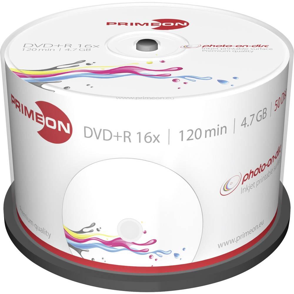 Primeon DVD+R 50er Spindel (50 x), Optischer Datenträger