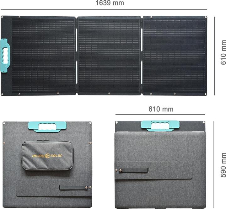 Produktbild Enjoy solar Helios (150 W, 3.40 kg)