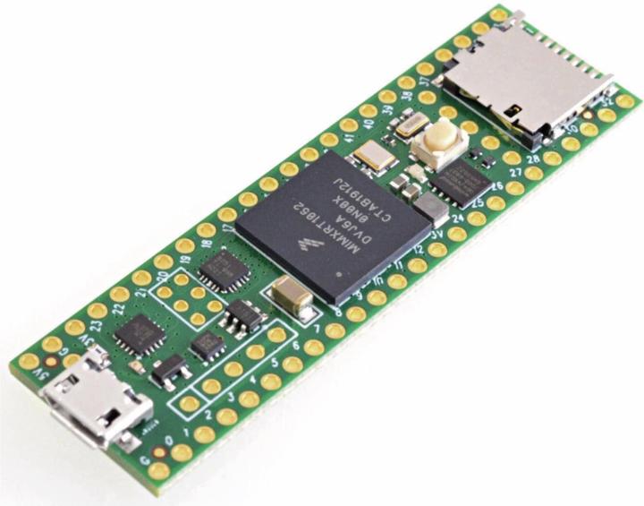 Actual product image Berrybase Teensy 4.1, with headers