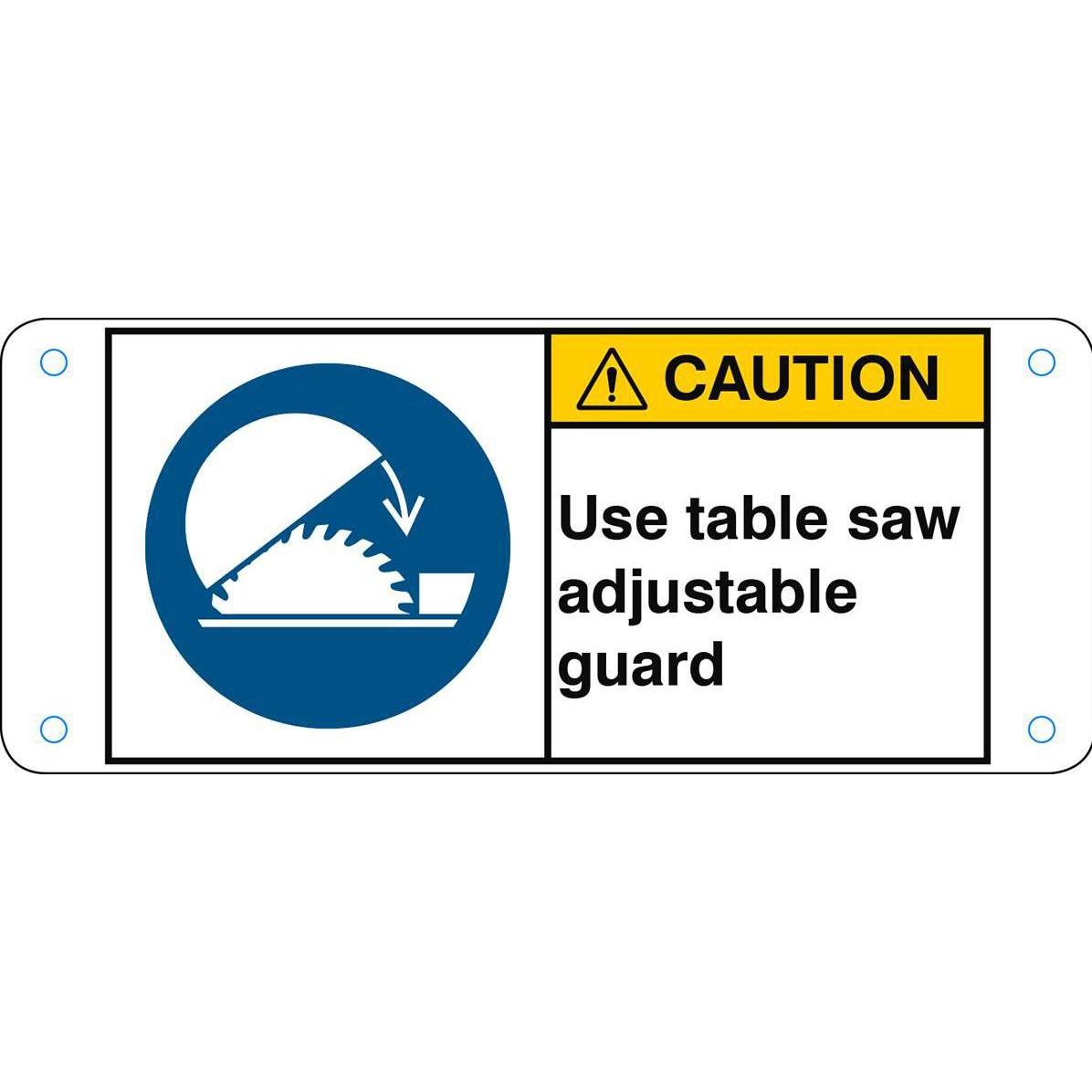 Brady, Etiketten, ISO Safety Sign - Use table