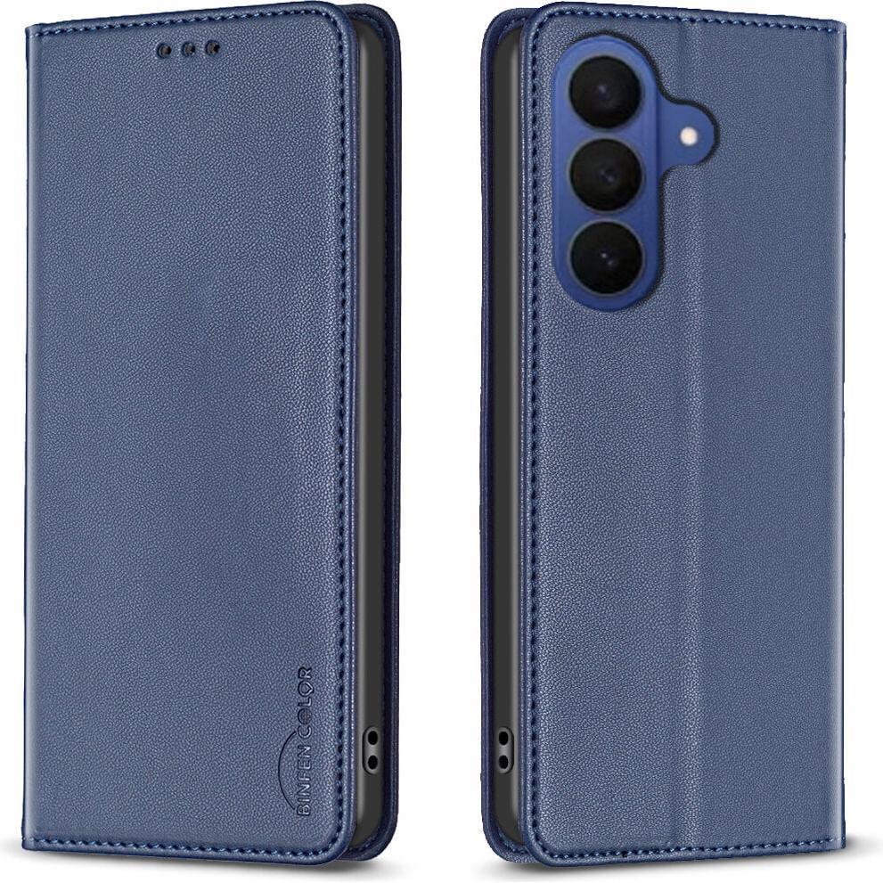 Binfen Color Galaxy S26 - BINFEN Flip Case Hülle (Samsung Galaxy S26), Cover smartphone, Blu