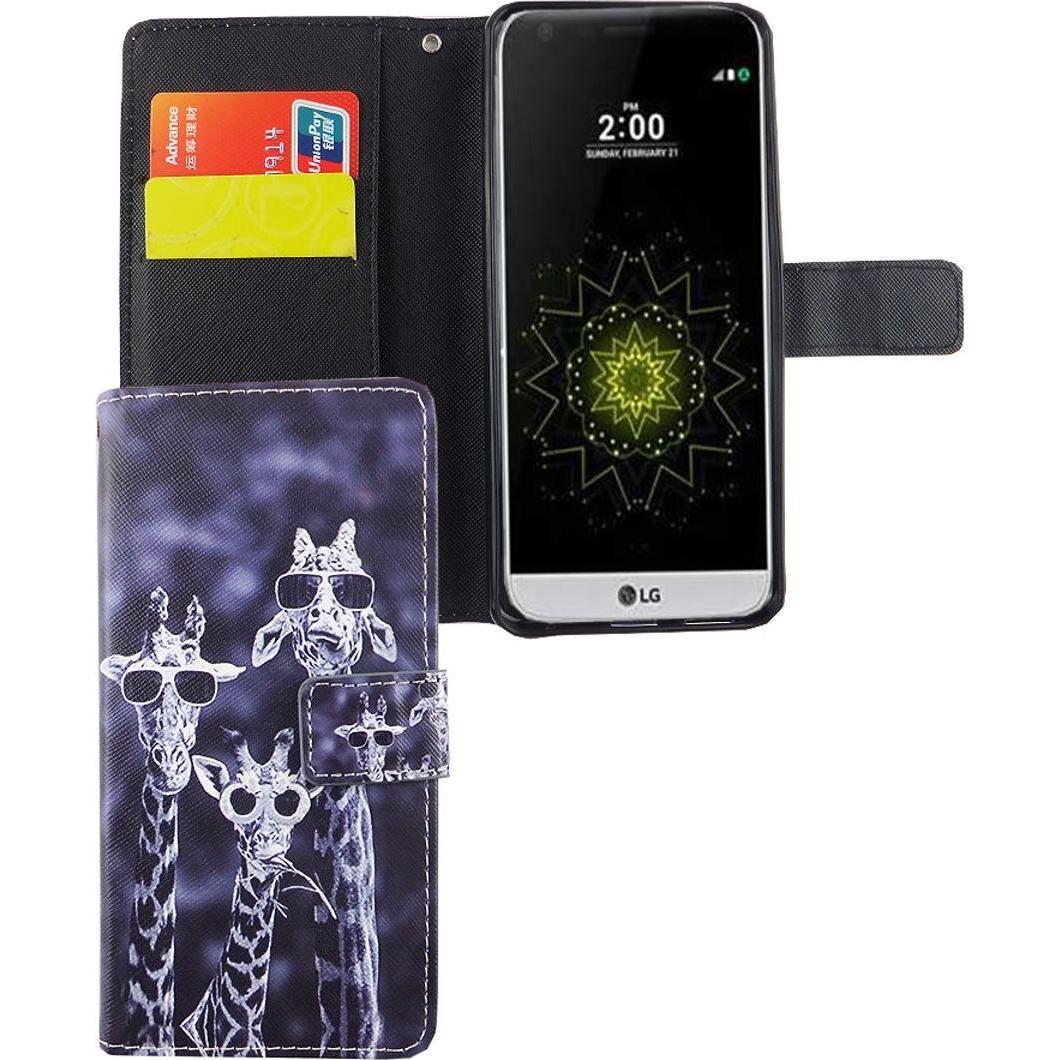König Design Hülle Handy Schutz für LG G6 Case Cover Tasche Wallet Etui Handyhülle Bumper Neu (LG G6), Smartphone Hülle,...