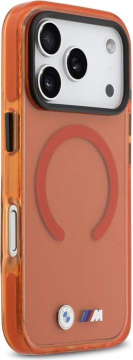 Image du produit BMW Etui M IML Shockproof Metal Logos MagSafe do iPhone 17 Pro promarańczowy (Apple iPhone 17 Pro)