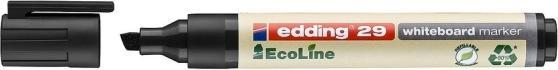 Edding 29 Ecoline Whiteboardmarker - schwarz - 10 Whiteboard Stifte - Keilspitze 1-5 mm - Boardmarke (Schwarz, 5 mm, 10 x)
