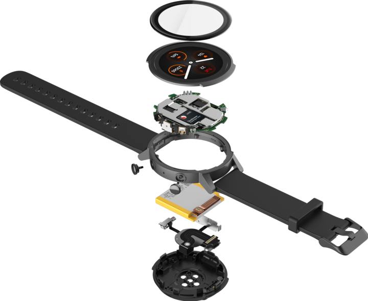 Actual product image Mobvoi TicWatch E3 (44 mm)