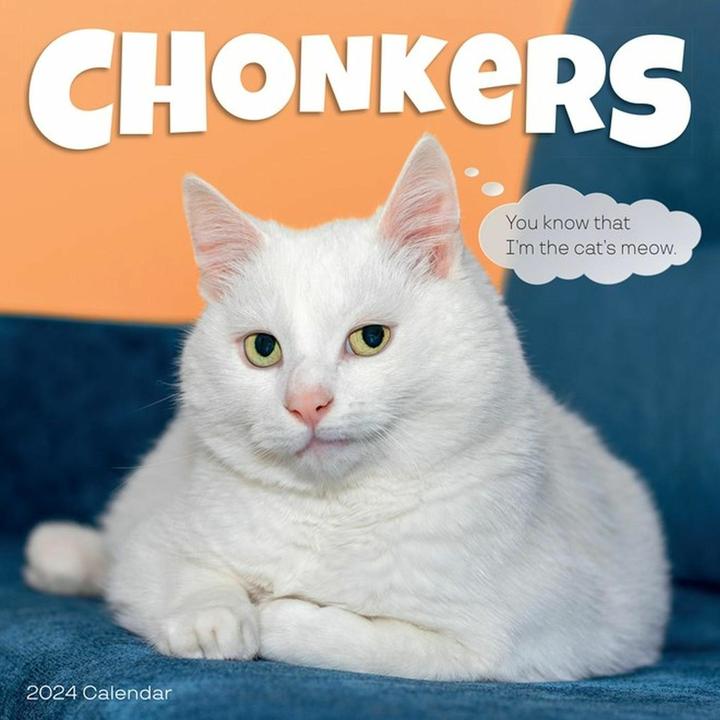 Produktbild Chonkers Wall Calendar 2024
