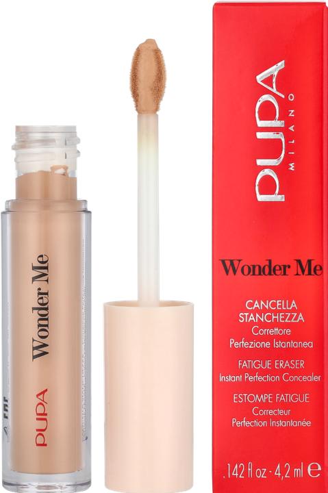 Actual product image Pupa Milano Wonder Me Fatigue Eraser 40 Intense Warm Beige 4.2ml (040 Intense Warm Beige)