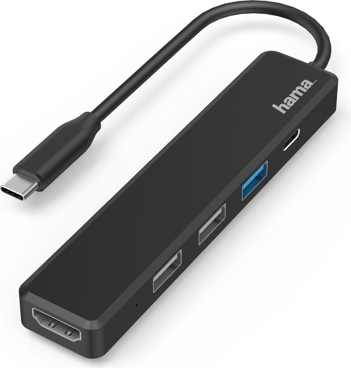 Hama USB-C-Hub (USB-C, 5 Ports)