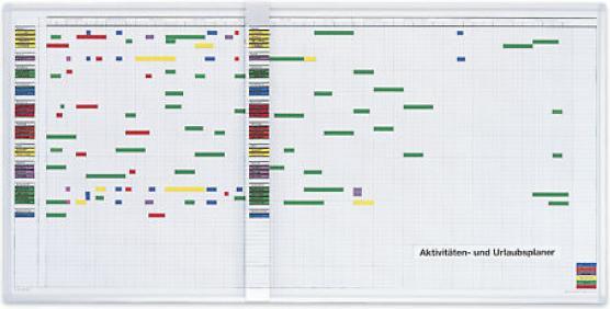 Actual product image Magnetoplan Activity & Holiday Planner, 7-Day-Week (200 x 60 cm)