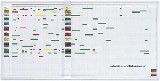 Produktbild Magnetoplan Aktivitäten- & Urlaubsplaner, 7-Tage-Woche (200 x 60 cm)