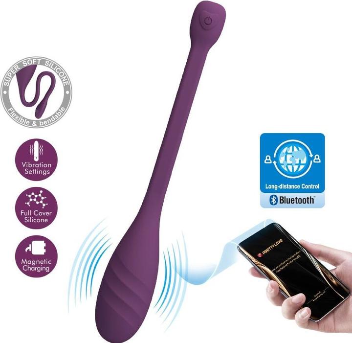 Produktbild Pretty Love - Leviathan App-Gesteuerter Vibrator Lila