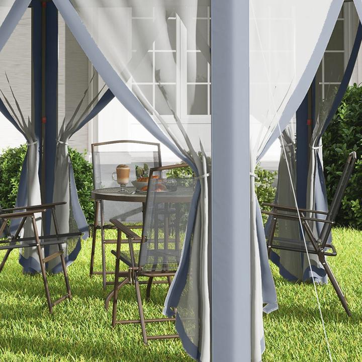 Actual product image Outsunny Folding pavilion with carrier bag (405 cm, 405 cm)