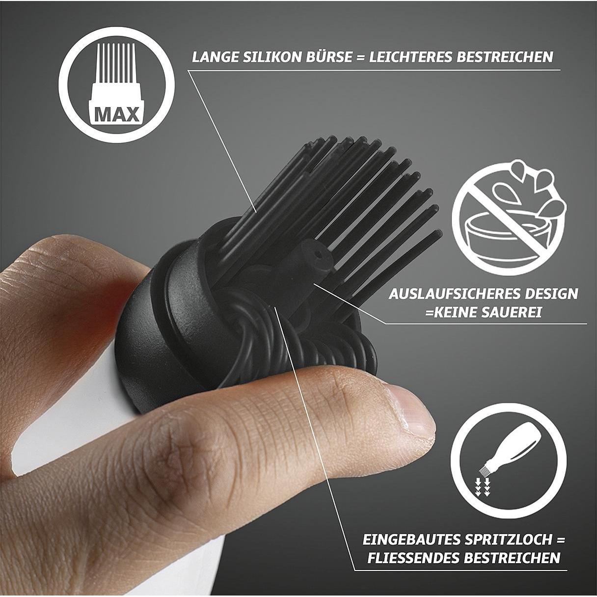 Thumbnail - Gourmet Easy, Grillbesteck, Silikon-Marinierflasche Black